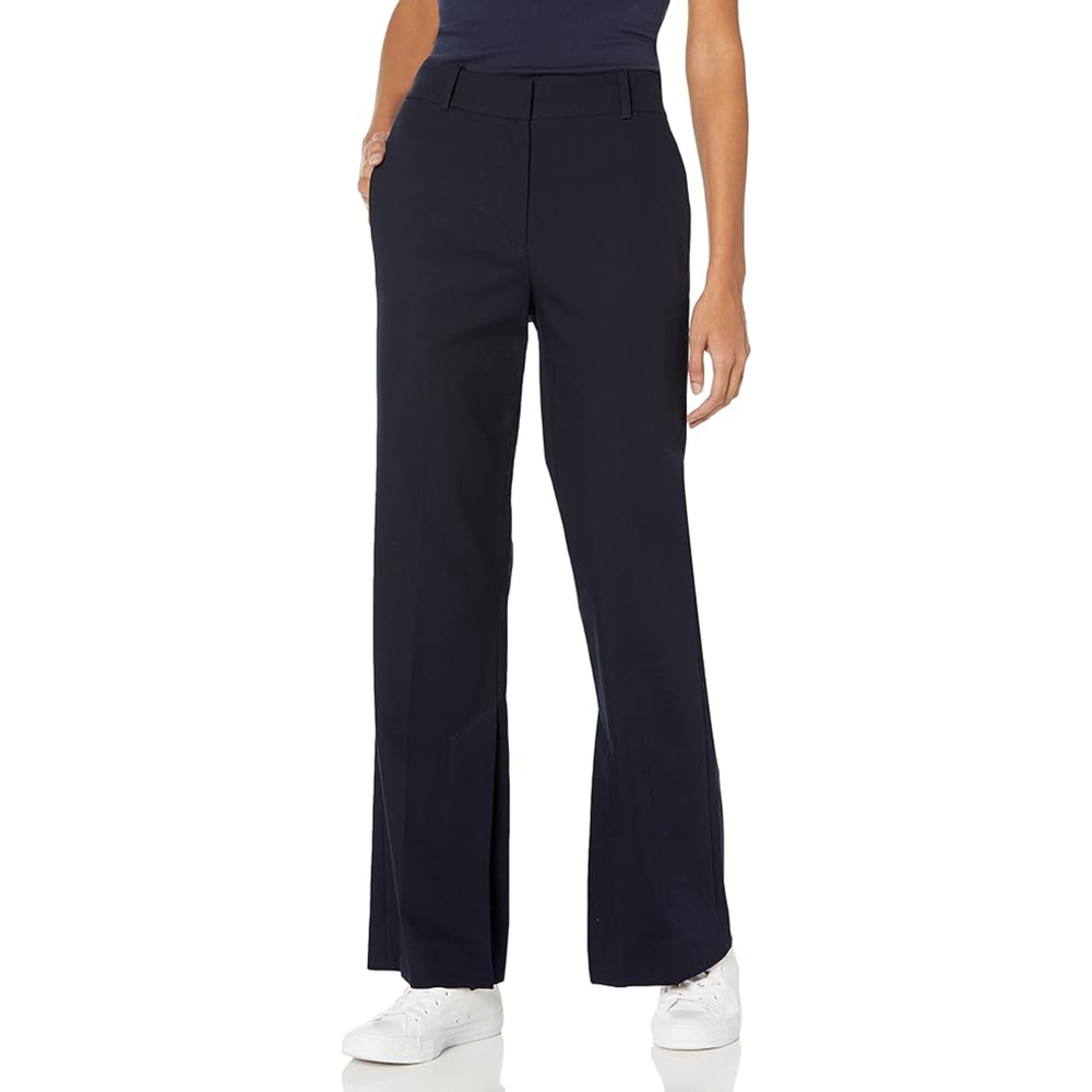 Rebecca Taylor Navy Cotton Trouser Pant Size 10